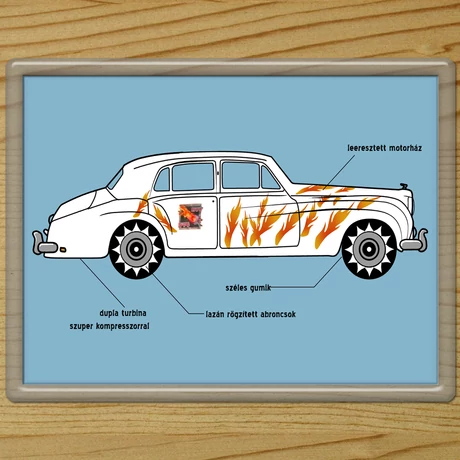Rolls-Royce hűtőmágnes