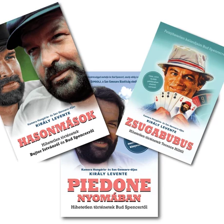 Piedone, Bujtor, Zsugabubus könyvcsomag
